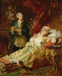 Ludwig XV. und Madame Dubarry